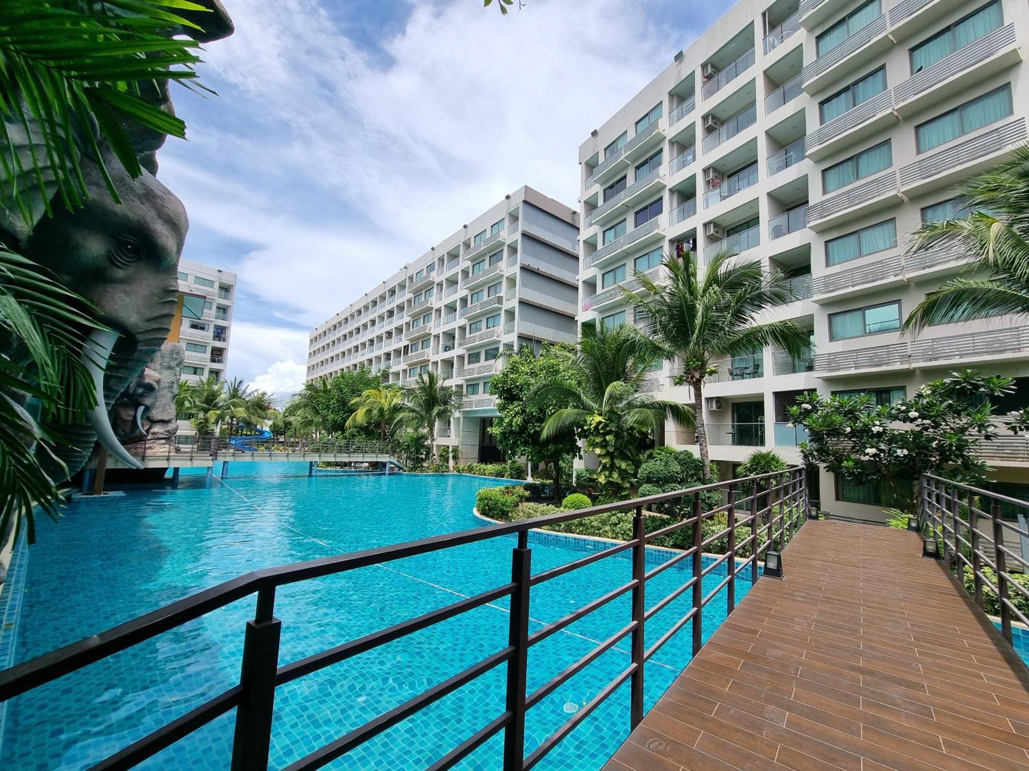 חוף ג'ומטיין Laguna Beach Condo Resort 3 Maldives Pattaya Pool View ลากูน่า บีช คอนโด รีสอร์ต 3 พัทยา מראה חיצוני תמונה