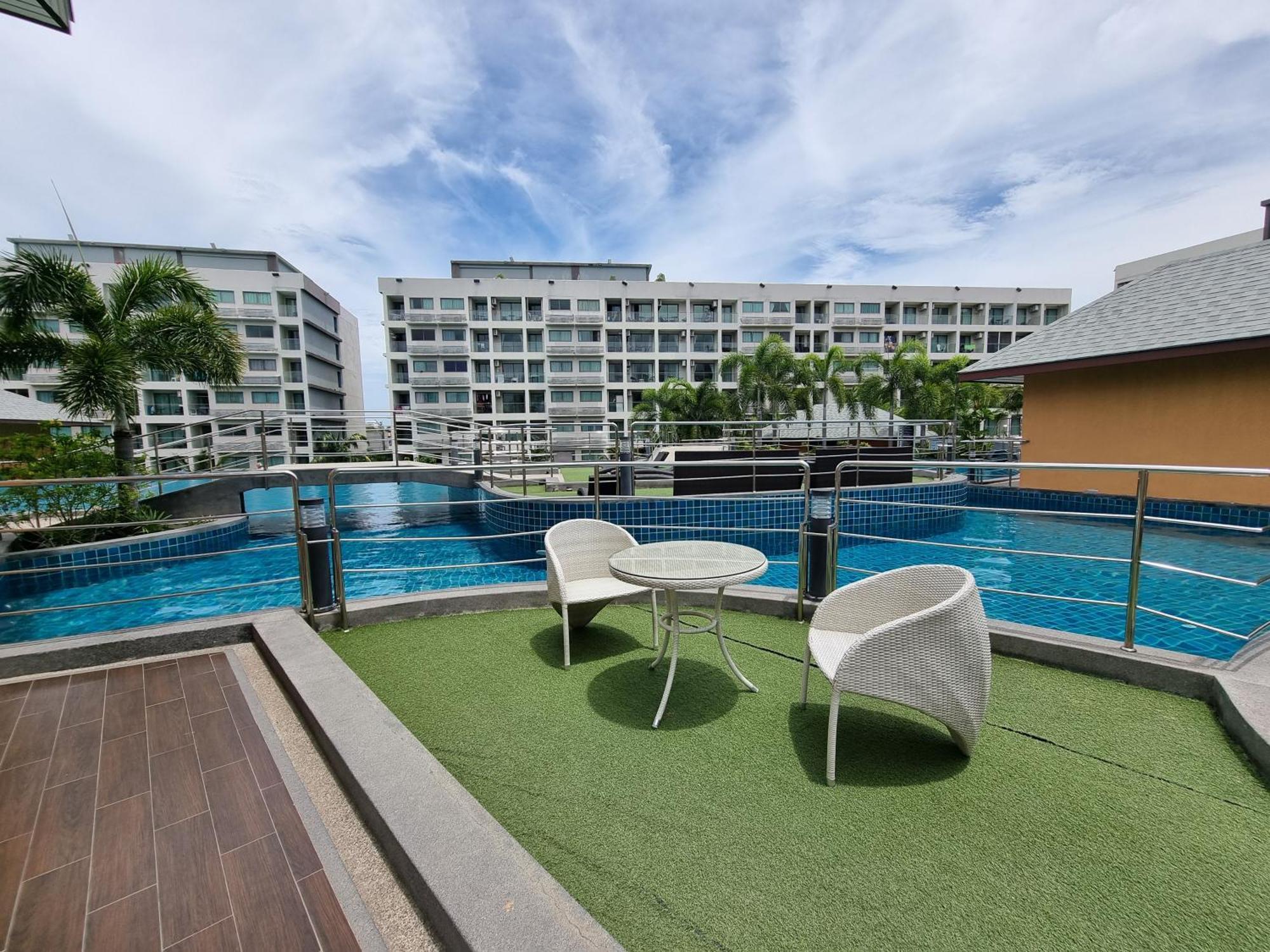 חוף ג'ומטיין Laguna Beach Condo Resort 3 Maldives Pattaya Pool View ลากูน่า บีช คอนโด รีสอร์ต 3 พัทยา מראה חיצוני תמונה