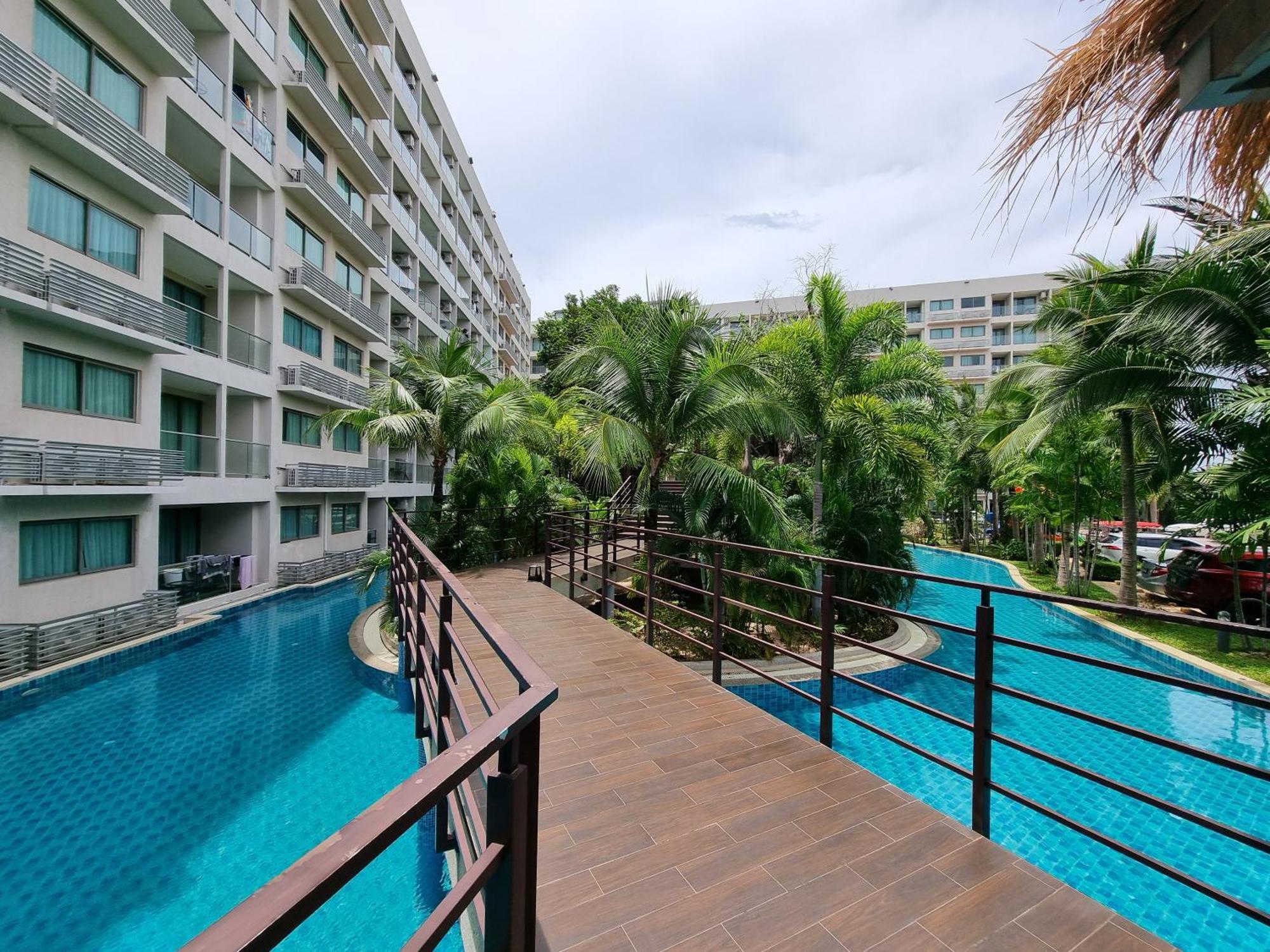חוף ג'ומטיין Laguna Beach Condo Resort 3 Maldives Pattaya Pool View ลากูน่า บีช คอนโด รีสอร์ต 3 พัทยา מראה חיצוני תמונה