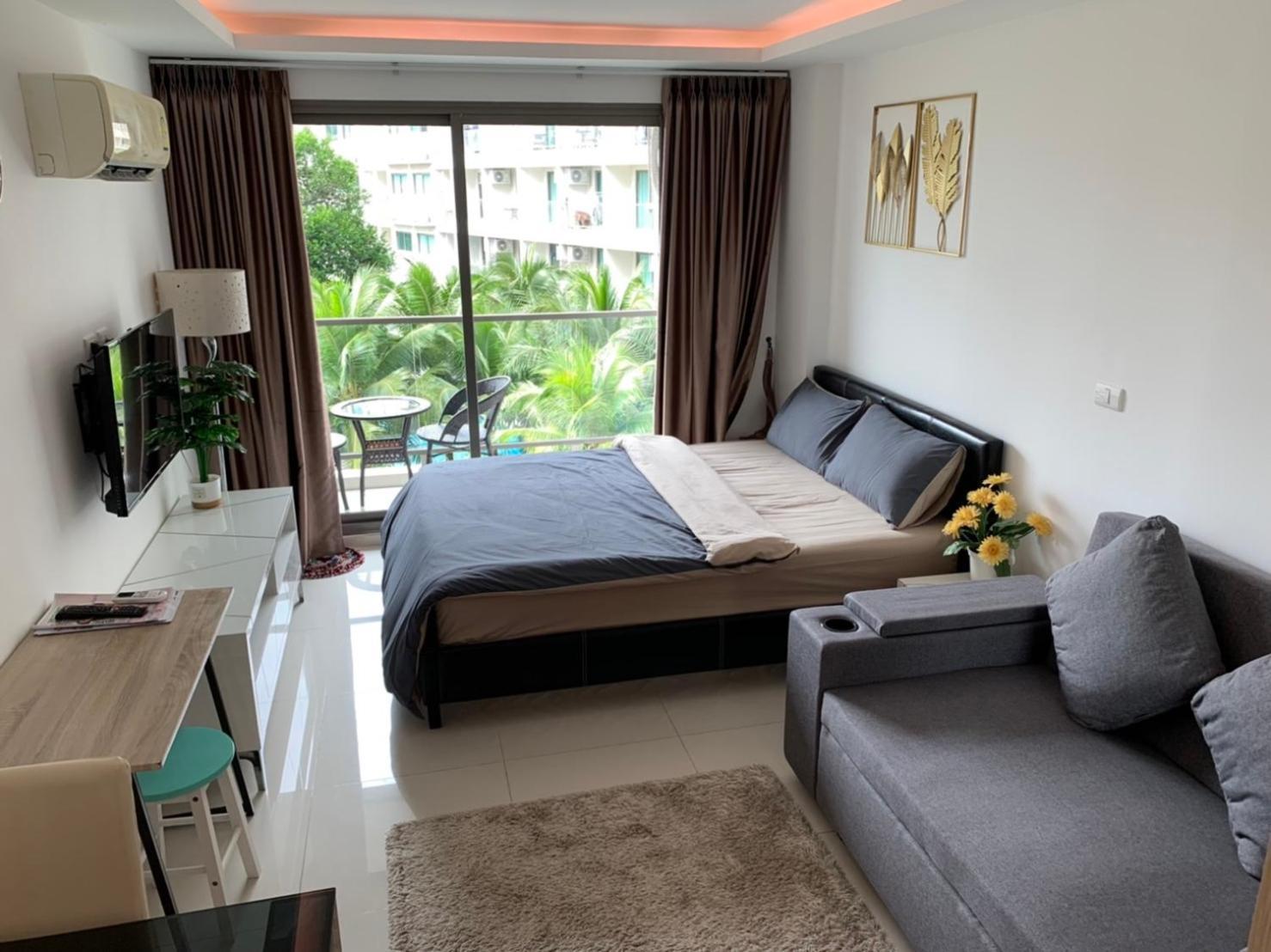 חוף ג'ומטיין Laguna Beach Condo Resort 3 Maldives Pattaya Pool View ลากูน่า บีช คอนโด รีสอร์ต 3 พัทยา חדר תמונה
